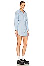 view 2 of 3 The Ismene Mini Dress in Baby Blue