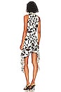 view 3 of 3 Lovisa Midi Dress in Brown & Ivory Geo