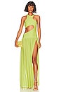 view 1 of 4 Cachet Maxi Dress in Chartreuse