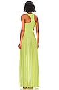 view 3 of 4 Cachet Maxi Dress in Chartreuse