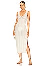 view 1 of 4 Lysa Pointelle Midi Dress in Ivory