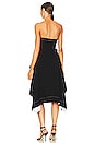 view 3 of 3 Helena Midi Dress in Black & White