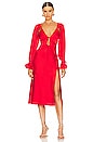 view 1 of 3 Connor Midi Dress in Bright Red