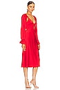 view 2 of 3 Connor Midi Dress in Bright Red