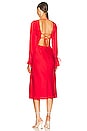 view 3 of 3 Connor Midi Dress in Bright Red