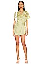 view 4 of 4 Taylor Mini Dress in Olive Green