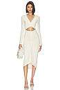view 1 of 3 x Jetset Christina Norae Midi Dress in Soft White