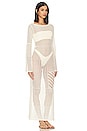 view 2 of 3 Evea Maxi Knit Dress in White