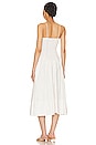 view 3 of 3 Armanda Poplin Midi Dress in White