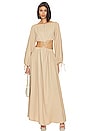 view 1 of 3 ROBE LALISA in Taupe