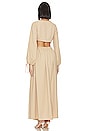 view 3 of 3 ROBE LALISA in Taupe