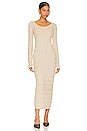 view 1 of 4 Cadee Cable Dress in Beige