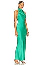view 2 of 3 x Marianna Elvira Gown in Kelly Green