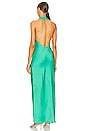 view 3 of 3 x Marianna Elvira Gown in Kelly Green