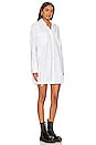 view 2 of 4 Parachute Shirt Dress in White