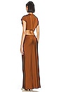 view 3 of 3 Margrit Maxi Dress in Brown