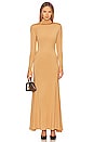 view 1 of 3 Kyma Maxi Dress in Taupe