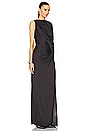 view 3 of 6 by Marianna Cassia Gown in Dark Brown