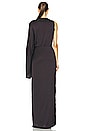 view 5 of 6 by Marianna Cassia Gown in Dark Brown