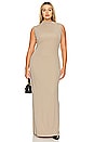 view 2 of 5 by Marianna Ciana Maxi Dress in Beige