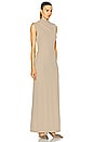 view 3 of 5 by Marianna Ciana Maxi Dress in Beige