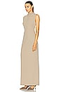 view 4 of 5 by Marianna Ciana Maxi Dress in Beige