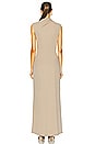 view 5 of 5 by Marianna Ciana Maxi Dress in Beige