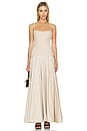 view 1 of 4 by Marianna Laure Maxi Dress in Light Beige