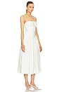 view 3 of 4 by Marianna Thierry Midi Dress in Ivory