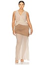 view 2 of 4 by Marianna Marin Midi Dress in Neutral