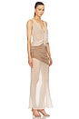 view 3 of 4 by Marianna Marin Midi Dress in Neutral