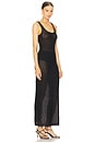 view 3 of 8 by Marianna Lia Midi Dress in Black