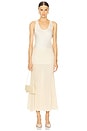 view 1 of 3 By Marianna Soleil Maxi Dress in Beige