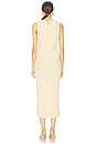 view 5 of 7 by Marianna Eleanor Midi Dress in Butter Yellow