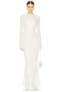 view 1 of 4 by Marianna Kayden Maxi Dress in Beige