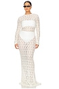 view 8 of 8 by Marianna Kayden Maxi Dress in Beige