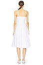 view 5 of 6 by Marianna Aymeline Midi Dress in White