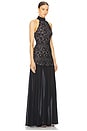 view 3 of 6 by Marianna Zelie Gown in Black