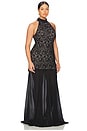 view 4 of 6 by Marianna Zelie Gown in Black