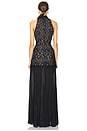 view 5 of 6 by Marianna Zelie Gown in Black