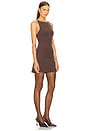 view 3 of 6 by Marianna Cyra Mini Dress in Chocolate Brown