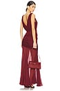 view 1 of 8 by Marianna Enoa Midi Dress in Maroon