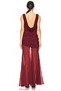 view 7 of 8 by Marianna Enoa Midi Dress in Maroon