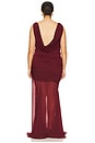 view 8 of 8 by Marianna Enoa Midi Dress in Maroon