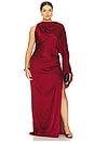 view 2 of 8 by Marianna Cassia Gown in Oxblood