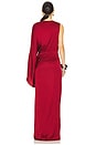 view 7 of 8 by Marianna Cassia Gown in Oxblood