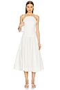 view 1 of 6 by Marianna Brenna Midi Dress in White