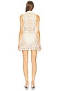 view 3 of 3 by Marianna Shay Mini Dress in Beige