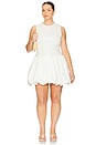 view 2 of 6 by Marianna Kara Mini Dress in White