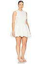 view 4 of 6 by Marianna Kara Mini Dress in White